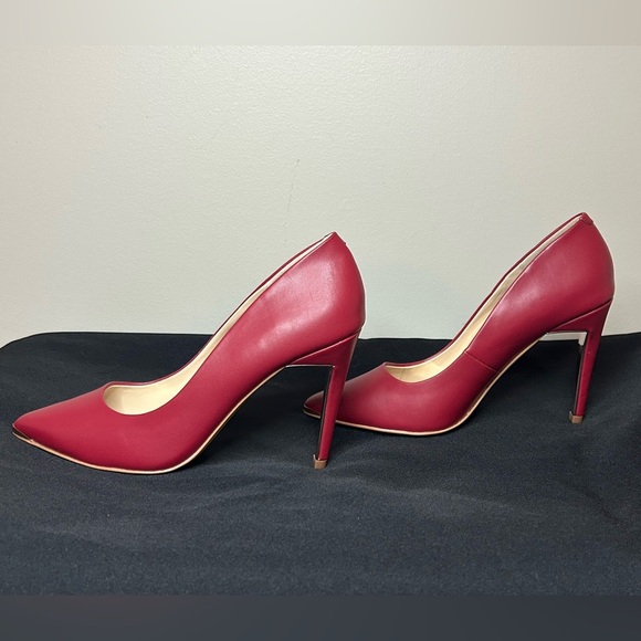 JENN ARDOR Women Pointed Toe Stiletto Heel Pumps Size 8 in Red - Picture 10 of 11